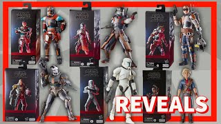 Black Series Bad Batch Season 2 Figures Revealed! (Hunter, Echo, Tech, Wrecker, Omega, Commando!)