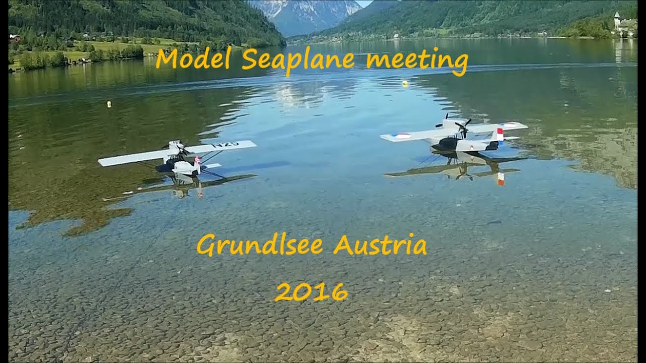 Model Seaplane Meeting Grundlsee 2016