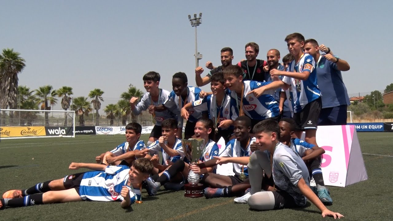 Final Campionat Catalunya Aleví masculí: RCD Espanyol - CF Damm