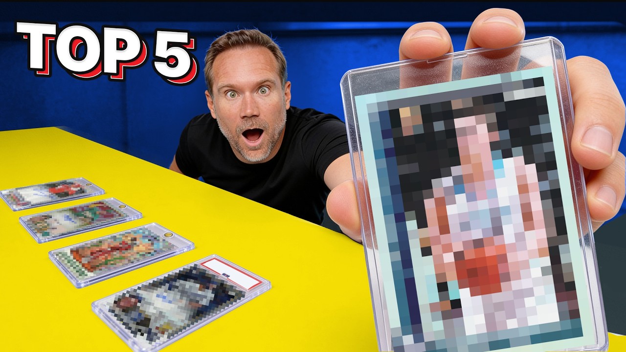 TOP 5 HOTTEST SPORTS CARDS!