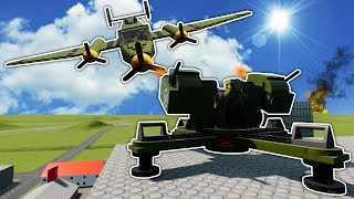 LEGO PLANE BOMBER AA BATTLE! - Brick Rigs Gameplay - Lego City Battle