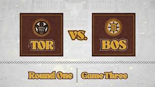Highlights: BOS vs. TOR | Round 1, Game 3