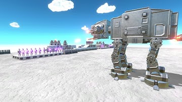 Advance of the AT-AT walker! - Age Of Warbots