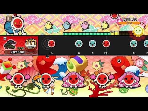 【太鼓の達人 PTB】Let It Go（むずかしい）【オート動画】