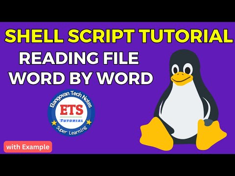 Read File Word by Word in Shell Script | Elango Notes