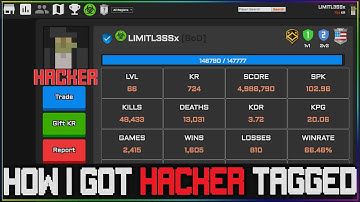 KRUNKER - HOW I GOT HACKER TAGGED