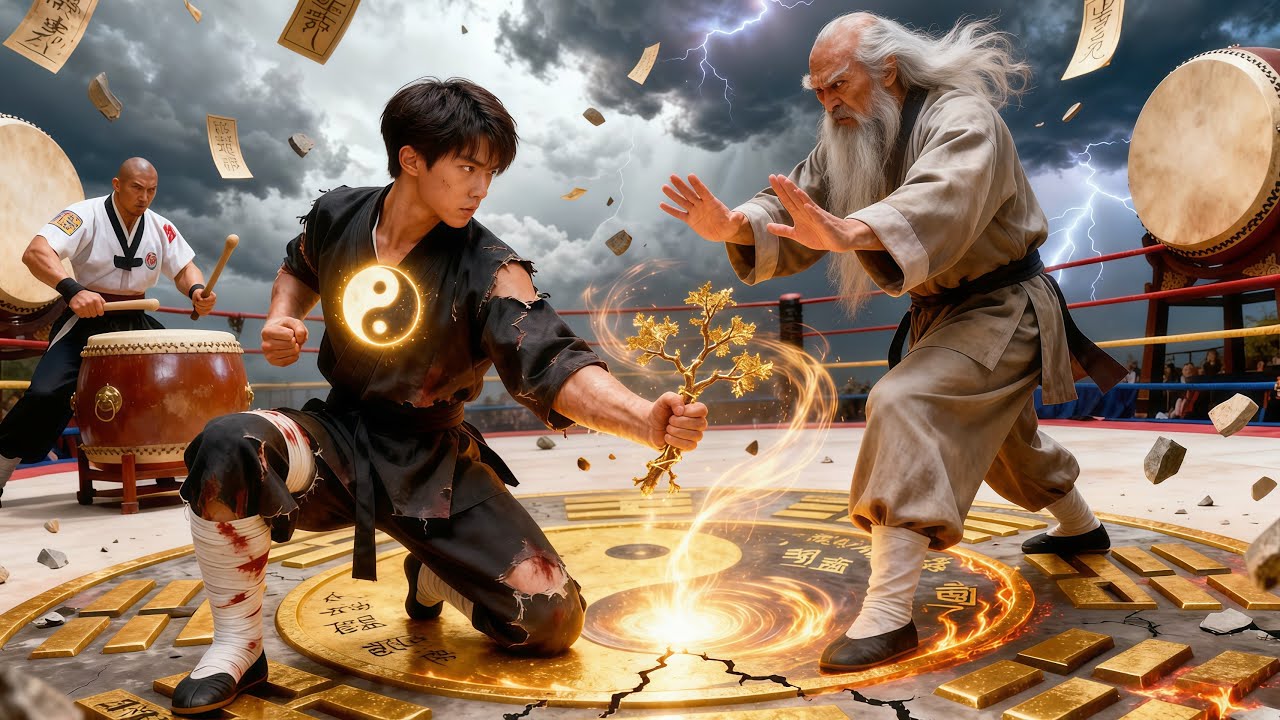 L'enfant méprisé par tous met KO le guerrier ultime d'un seul coup : l'arène sidérée !