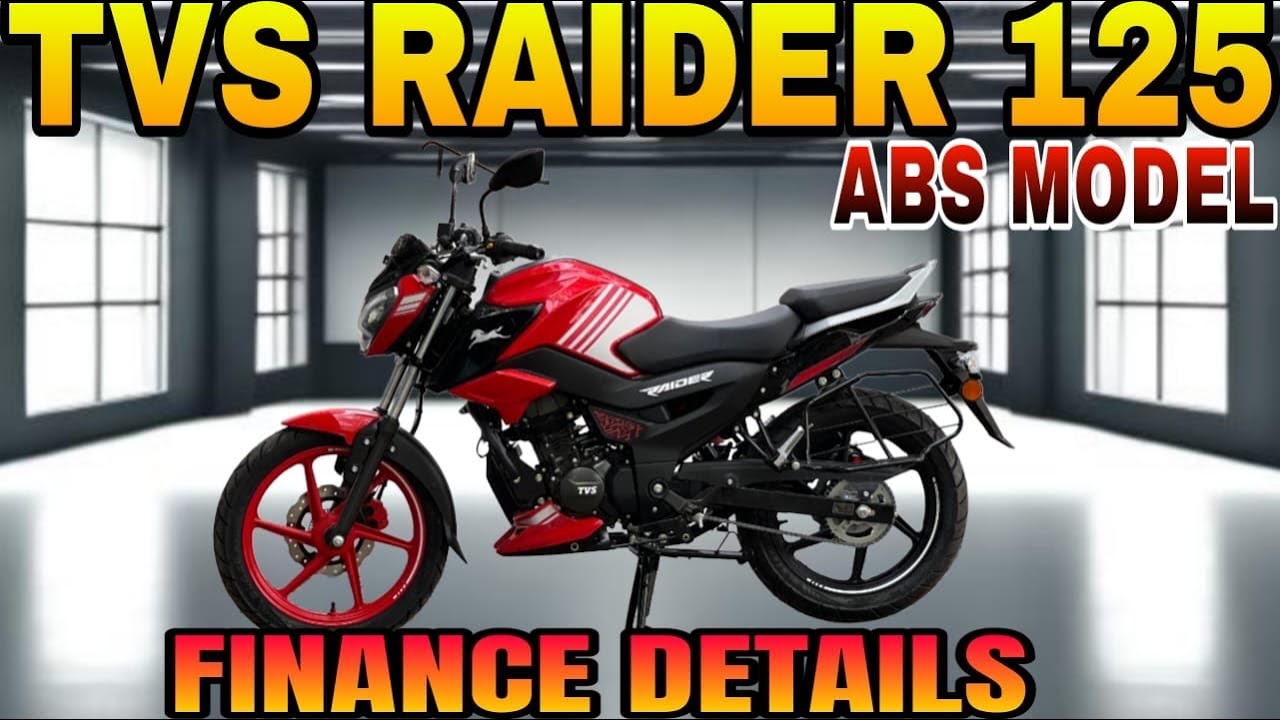 TVS RAIDER 125 ABS MODEL FINANCE DETAILS || MINIMUM DOWNPAYMENT || 125 CC BIKE || ZPMVLOGS 