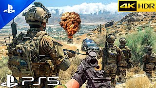 US MEXICO BORDER TEERORIST ATTACK REALISTIC ULTRA GRAPHICS GAMEPLAY | Call of Duty 4k60