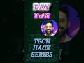 Day 01 - WhatsApp Hack | Convert Hindi to English Messages | 30 Days Tech Series #hacks #shorts