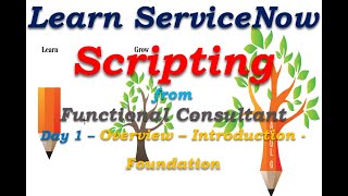 Day1 | ServiceNow Scripting - Overview - Introduction - Foundation |Learn From Functional Consultant