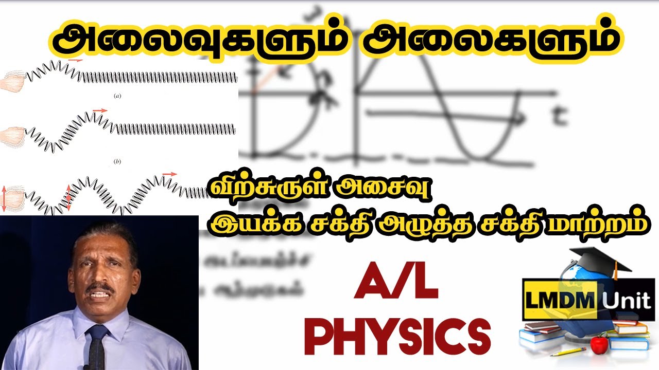32.Physics Oscillations and Waves விற்சுருள் அசைவு A/LTamil
