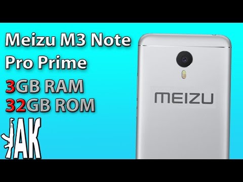 Обзор Meizu M3 Note Pro Prime из Китая с AliExpress Мейзу М3 Нот Про Премьер 3GB 32GB 2ГБ 16ГБ