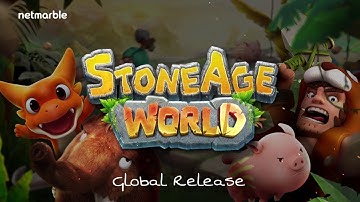 STONE AGE WORLD - iOS - (Global Launch) - First Gameplay - iPhone 11 Pro Max