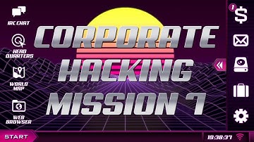 How to play The Lonely Hacker - Corporate Hacking Mission 7 - Gameplay Walkthrough (version 22.73)