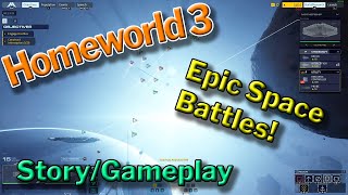 Homeworld 3 Live Stream: Weak Stories, Epic Space Battles and Strategies!?!?