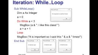 Excel VBA - While Loop