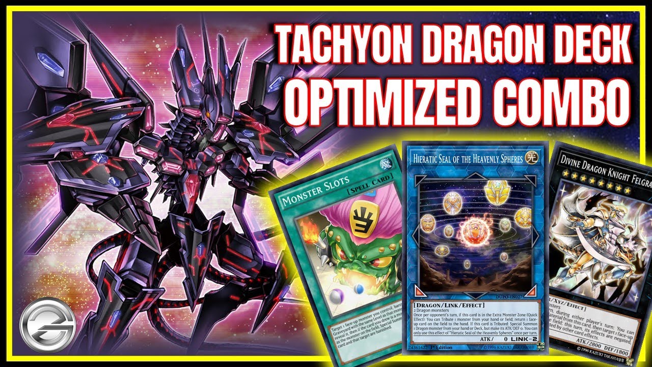 🌟 Must Try! Tachyon Dragon Optimized Combo Deck in Duel Link