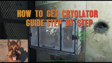 Fallout 4: How to get Cryolator Weapon Glitch Step by Step Guide – From the Start of the Game
