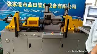 TM40-IV CNC tube end forming machine with 4 station tooling