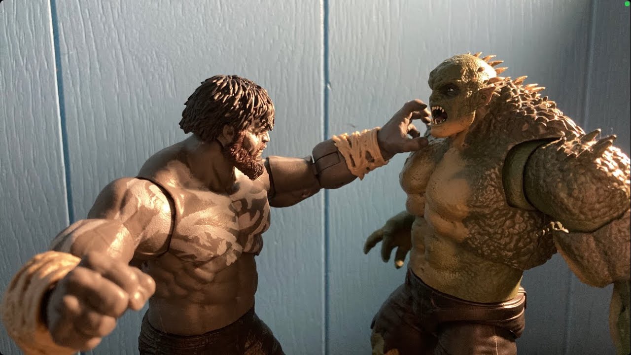 Abomination VS Grey Hulk Stop Motion Part 1: The Rampaging Abomination