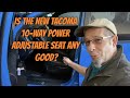 Is the New Tacoma 10 Way Power Adjustable Seat Any Good