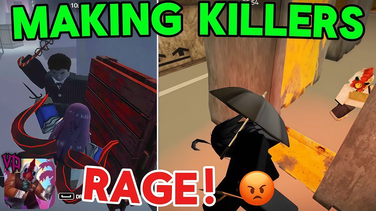 Making Killers RAGE With My Looping In Violence District! 