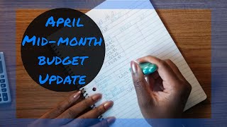 April 2019 Mid Month Budget Update | Biweekly Budget | Paycheck #2 | Debt Free Journey