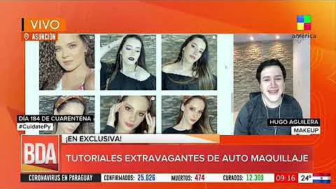 #BDAPy Hugo Aguilera el maquillador detrs de los v...