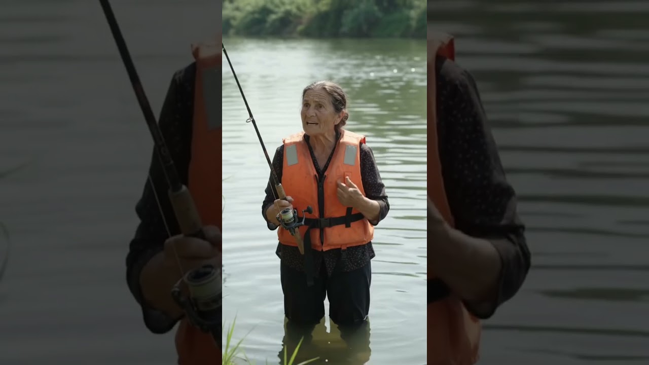 ΤΟ ΨΑΡΙ ΕΠΙΑΣΕ ΕΚΕΙΝΗ! 😂🎣 #ψάρεμα #χωριό #ρε #παραδοσιακη #γέλιο #αστεια #funny #comedy #fun
