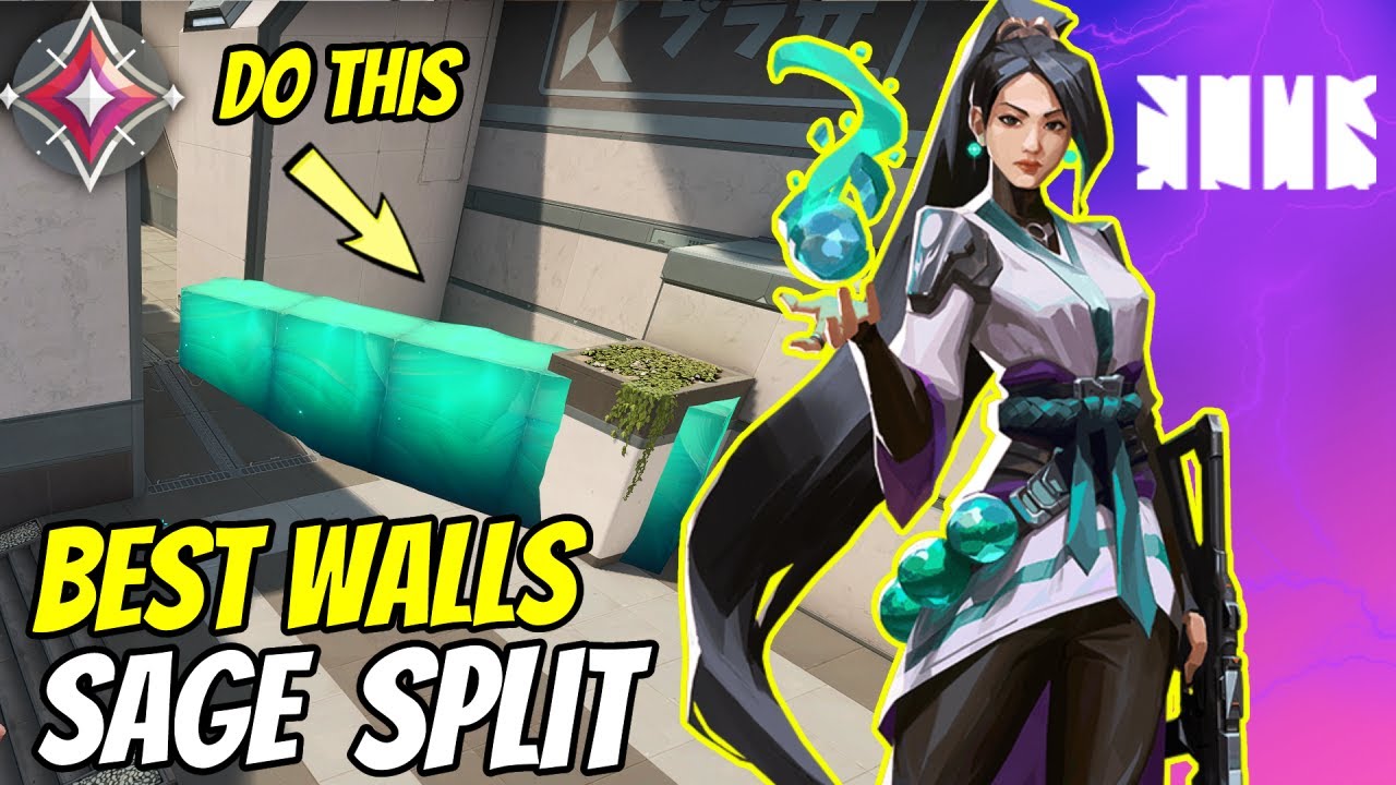 Valorant Best Sage Wall spots on Split