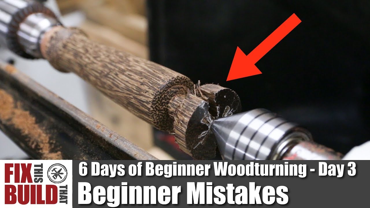 Beginner Mistakes on the Lathe 6 Days of Beginner 