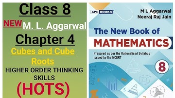 New ml aggarwal class 8 maths chapter 4 (Cubes and Cube Roots) Higher Order Thinking Skills (HOTS)