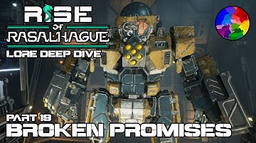 MechWarrior 5: Mercenaries (Part 19: Broken Promises) - Lore Deep Dive (MW5 Rise of Rasalhague DLC)