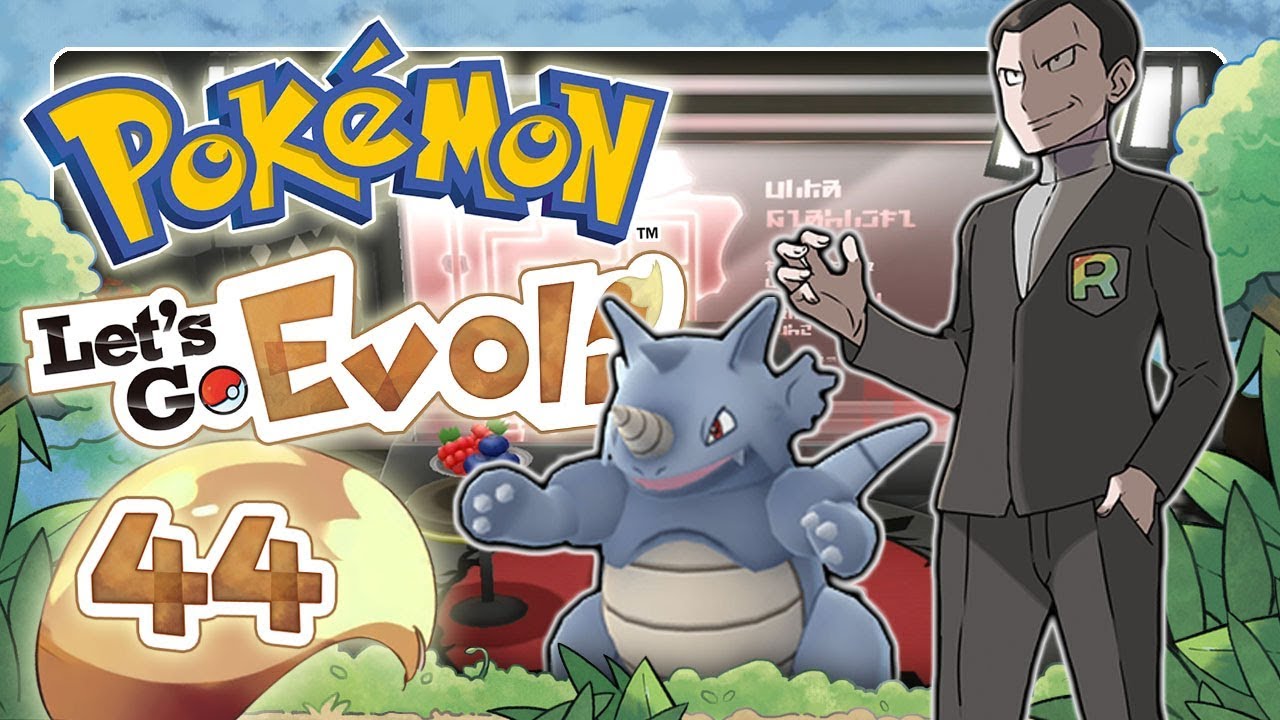 Pokemon Let S Go Evoli 44 Mega Entwicklungen Kampf Gegen Giovanni Um Den Erdorden Youtube
