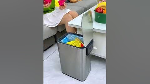 Thùng rác thông minh padapanic 9577 tự động đóng mở tiện lợi     #shorts
