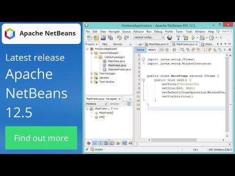 Create Your First Java Project using Netbeans 12.5 (2021)