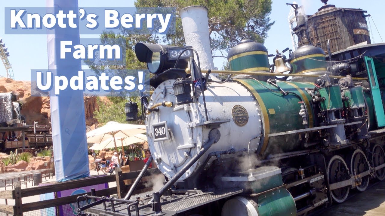 Knott's Berry Farm Updates! What's New?! YouTube