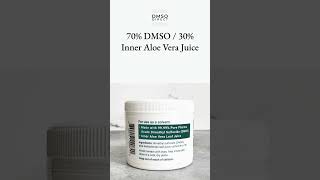 DMSO Gel with Aloe Vera 4oz - 70% Dimethyl Sulfoxide (99.99% Pure) - DMSO Direct (Product Video)