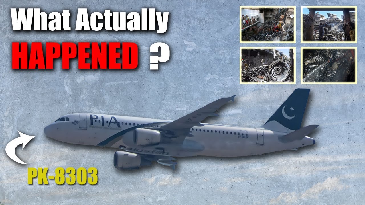 PIA Flight 8303 Crash | Tragic Incident in Karachi | KKJ