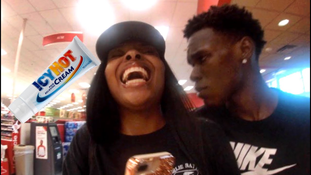 I PUT ICY HOT IN MY BOYFRIEND BOXERS PRANK PT.1! IN PUBLIC! **EXTREMELY