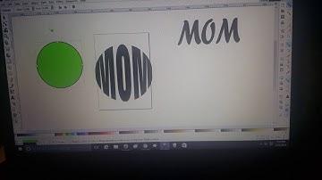 Inkscape circle monogram