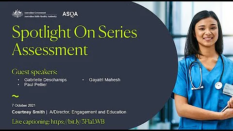Webinar – Spotlight On Assessment