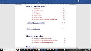 Project Report - Online Voting System using Python Django