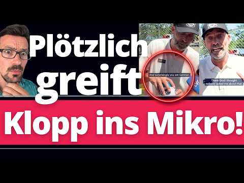 Angry Jürgen Klopp cuts off interview with public broadcaster!