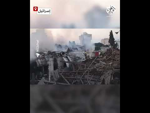 حولها لمدينة أشباح دمار واسع في مدينة رحوفوت جنوب تل أبيب جراء الهجوم الإيراني على إسرائيل