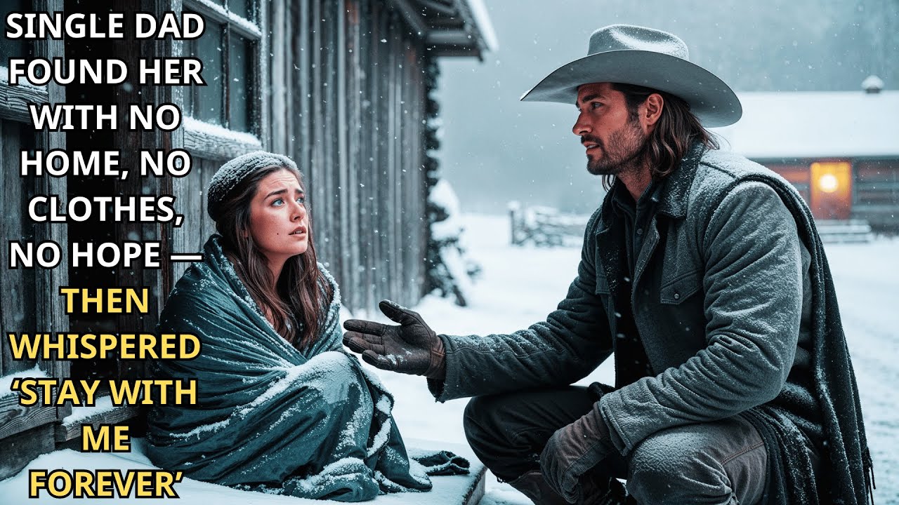 Single Dad Found Her with No Home, No Clothes, No Hope — Then Whispered ‘Stay With Me Forever’