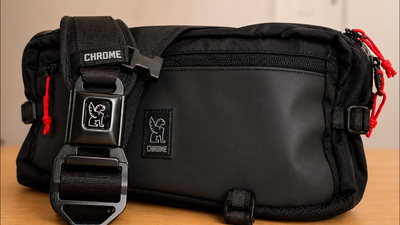 Chrome Kadet sling bag review for everyday carry - YouTube