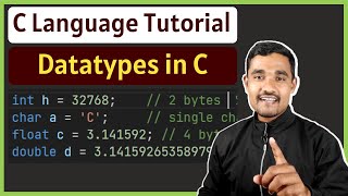 Datatypes in C | C Language Tutorial for Beginners