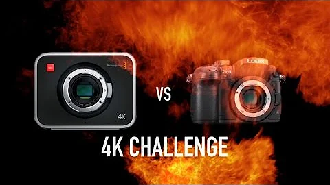 Panasonic GH4 Vs BMPCC Vs BMPC 4K Challenge